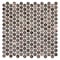 Andova Tiles SAMPLE Orb 075 x 075 Metal Penny Round Mosaic Tile SAM-ANDORB253 - alternate 6
